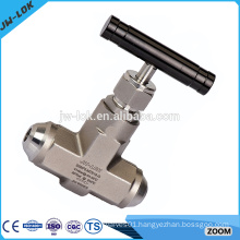 Stainless steel chemical needle valve